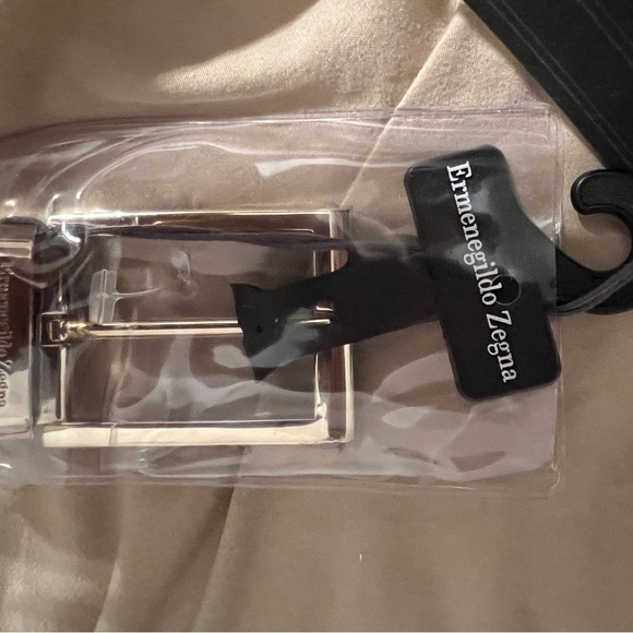 Men’s Belt- Zegna- brand new with tag- black - Picture 12 of 12